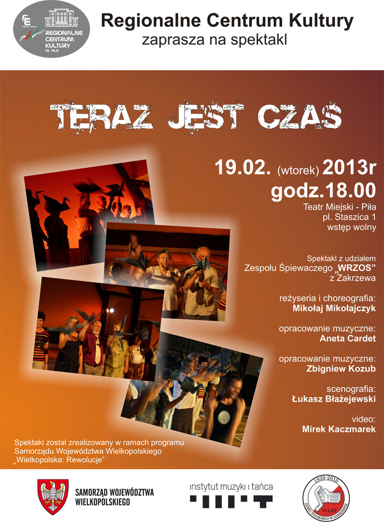 teraz jest czas plakat