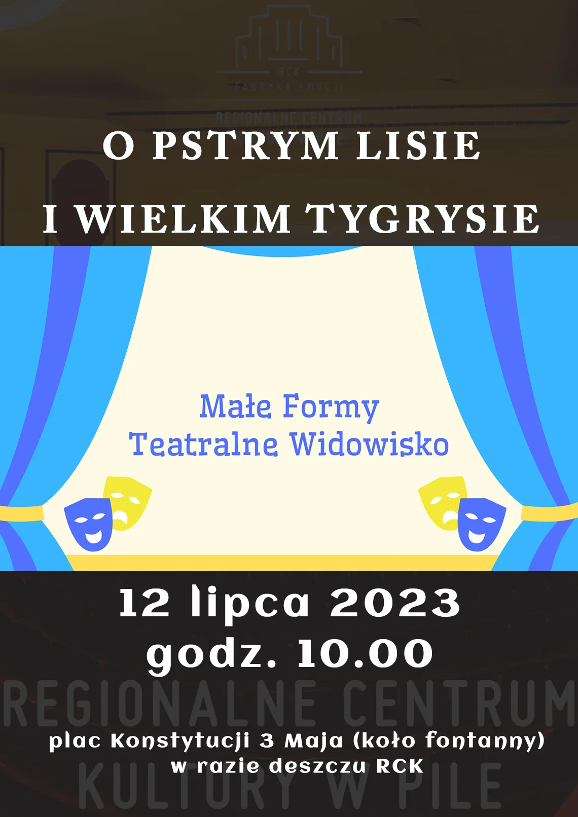 o pstrym lisie