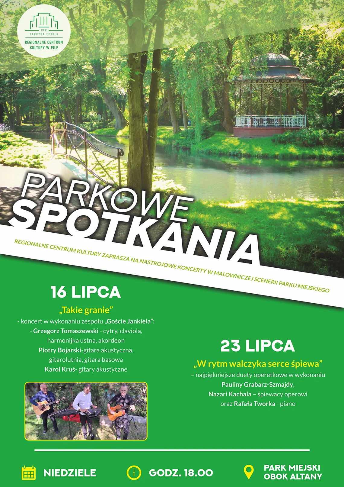 parkowe spotkania