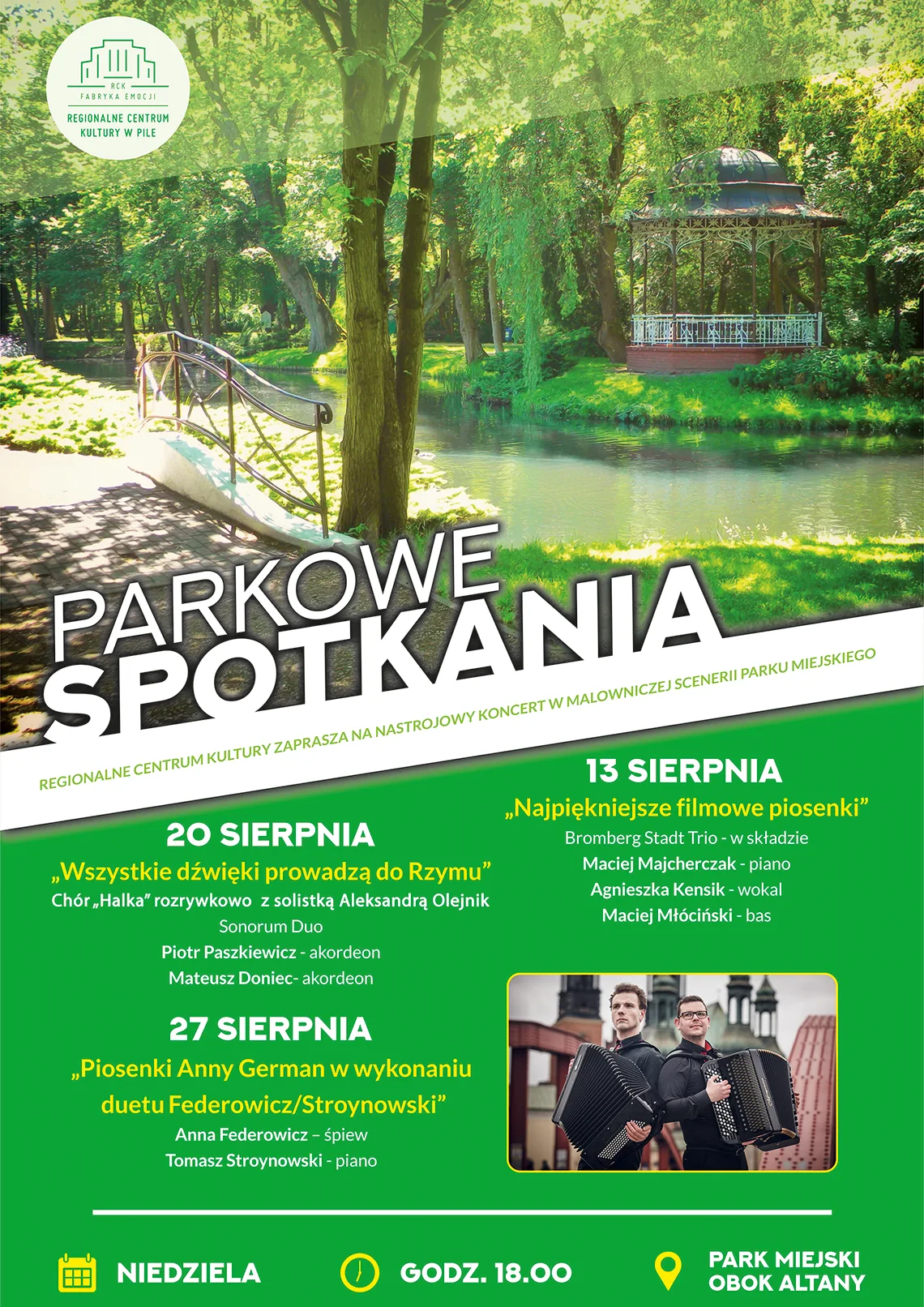 parkowe spotkania