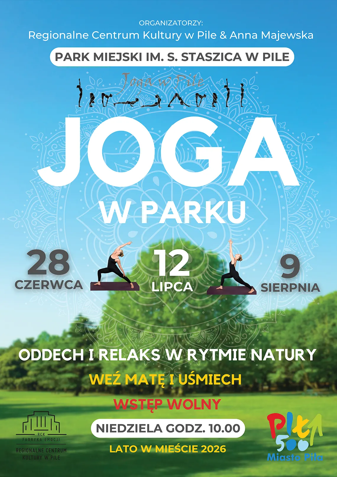 joga w parku