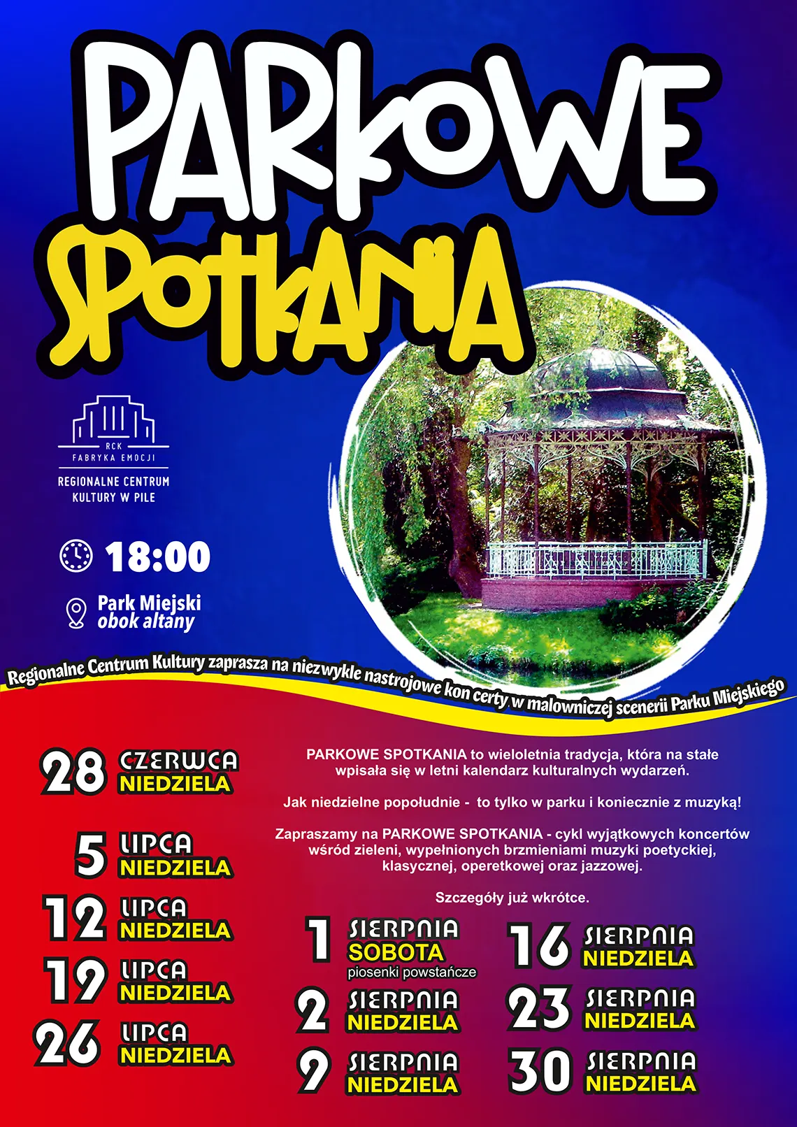 parkowe spotkania