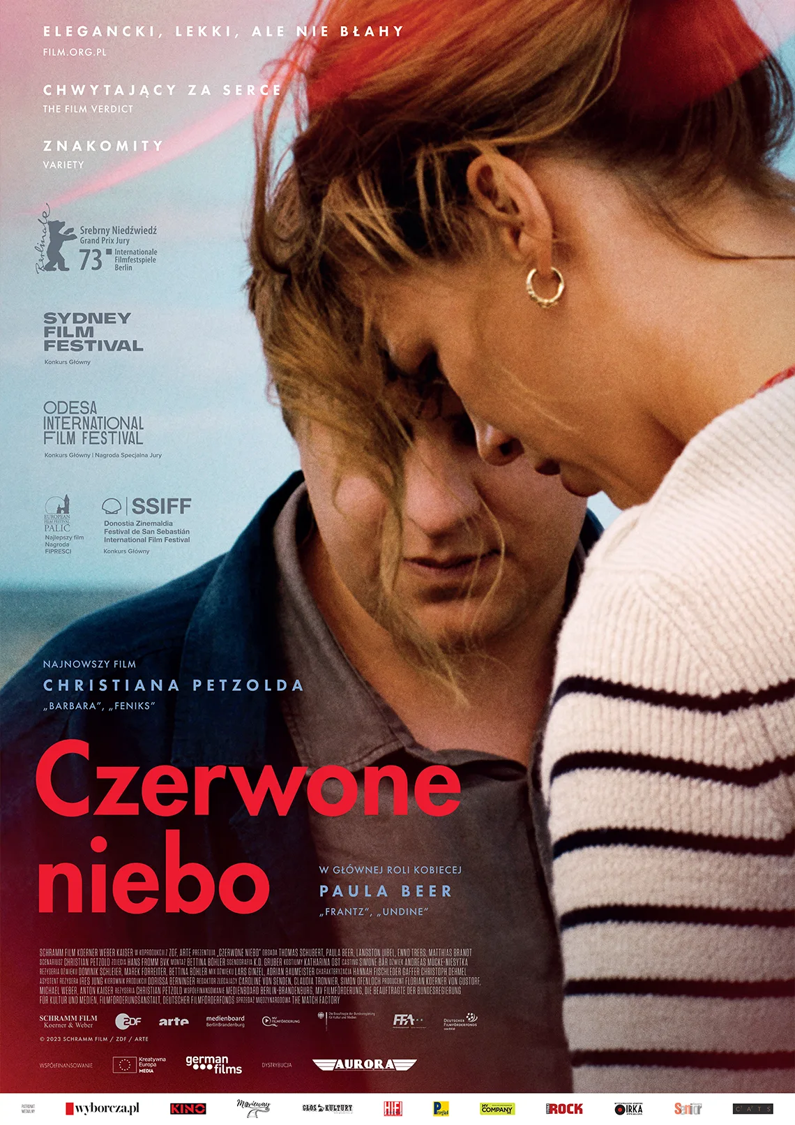 czerwone niebo